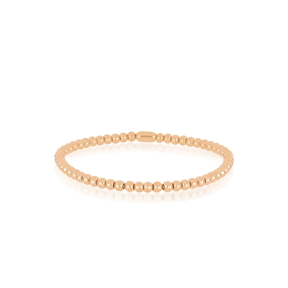 EF Collection Chic Gold Ball Stretch Bracelet -set of 3- original packaging inc - Picture 5 of 12